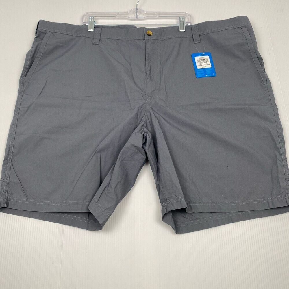 COLUMBIA Men's Plus Size 54 INS 10 Gray "Washed Out" Short.Pockets NEW